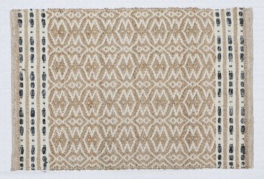 El örgüsü örülmüş ve örülmüş halı, yüksek çözünürlüklü moda desenleri ve renkleri olan halılar