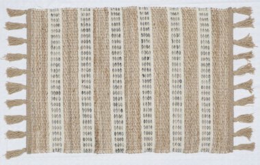 El örgüsü örülmüş ve örülmüş halı, yüksek çözünürlüklü moda desenleri ve renkleri olan halılar