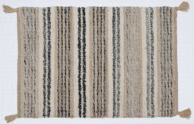 El örgüsü örülmüş ve örülmüş halı, yüksek çözünürlüklü moda desenleri ve renkleri olan halılar