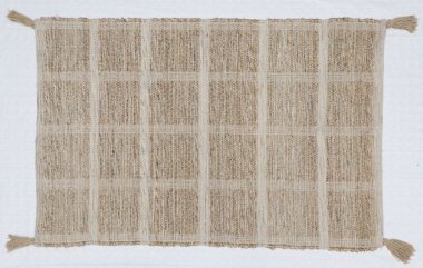 El örgüsü örülmüş ve örülmüş halı, yüksek çözünürlüklü moda desenleri ve renkleri olan halılar