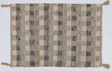 El örgüsü örülmüş ve örülmüş halı, yüksek çözünürlüklü moda desenleri ve renkleri olan halılar