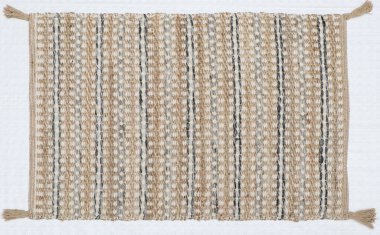 El örgüsü örülmüş ve örülmüş halı, yüksek çözünürlüklü moda desenleri ve renkleri olan halılar