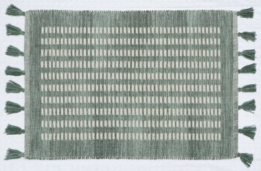 El örgüsü örülmüş ve örülmüş halı, yüksek çözünürlüklü moda desenleri ve renkleri olan halılar