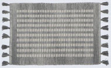 El örgüsü örülmüş ve örülmüş halı, yüksek çözünürlüklü moda desenleri ve renkleri olan halılar