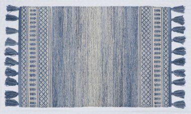 El örgüsü örülmüş ve örülmüş halı, yüksek çözünürlüklü moda desenleri ve renkleri olan halılar