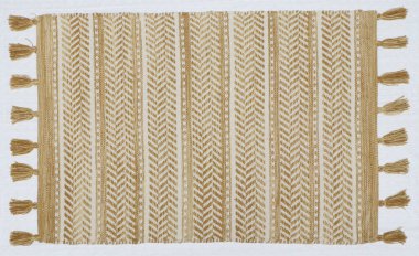 El örgüsü örülmüş ve örülmüş halı, yüksek çözünürlüklü moda desenleri ve renkleri olan halılar