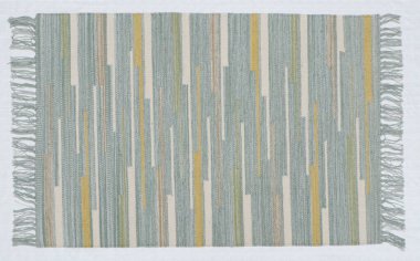 El örgüsü örülmüş ve örülmüş halı, yüksek çözünürlüklü moda desenleri ve renkleri olan halılar