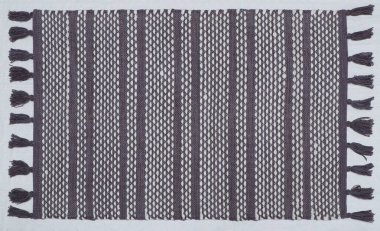 El örgüsü örülmüş ve örülmüş halı, yüksek çözünürlüklü moda desenleri ve renkleri olan halılar