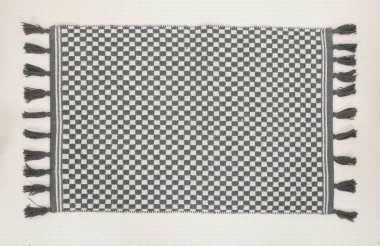 El örgüsü örülmüş ve örülmüş halı, yüksek çözünürlüklü moda desenleri ve renkleri olan halılar