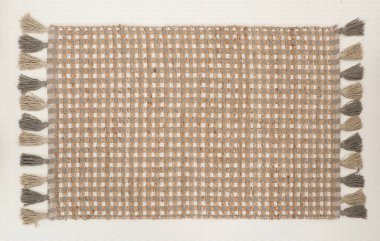 El örgüsü örülmüş ve örülmüş halı, yüksek çözünürlüklü moda desenleri ve renkleri olan halılar