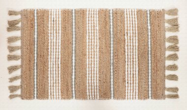 El örgüsü örülmüş ve örülmüş halı, yüksek çözünürlüklü moda desenleri ve renkleri olan halılar