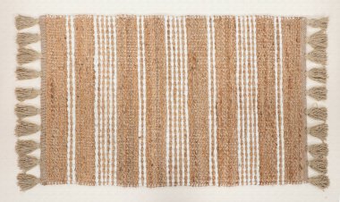 El örgüsü örülmüş ve örülmüş halı, yüksek çözünürlüklü moda desenleri ve renkleri olan halılar