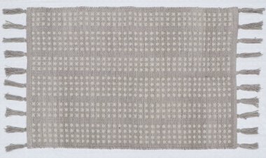 El örgüsü örülmüş ve örülmüş halı, yüksek çözünürlüklü moda desenleri ve renkleri olan halılar