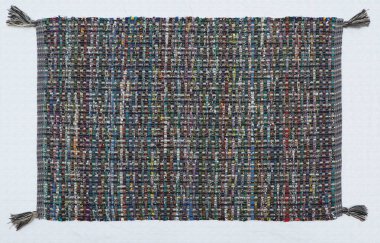 El örgüsü örülmüş ve örülmüş halı, yüksek çözünürlüklü moda desenleri ve renkleri olan halılar