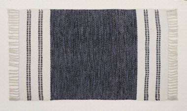 El örgüsü örülmüş ve örülmüş halı, yüksek çözünürlüklü moda desenleri ve renkleri olan halılar