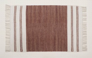 El örgüsü örülmüş ve örülmüş halı, yüksek çözünürlüklü moda desenleri ve renkleri olan halılar