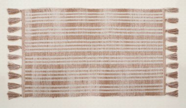 El örgüsü örülmüş ve örülmüş halı, yüksek çözünürlüklü moda desenleri ve renkleri olan halılar