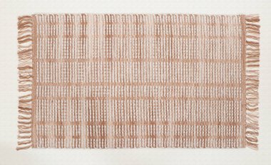 El örgüsü örülmüş ve örülmüş halı, yüksek çözünürlüklü moda desenleri ve renkleri olan halılar