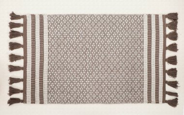 El örgüsü örülmüş ve örülmüş halı, yüksek çözünürlüklü moda desenleri ve renkleri olan halılar