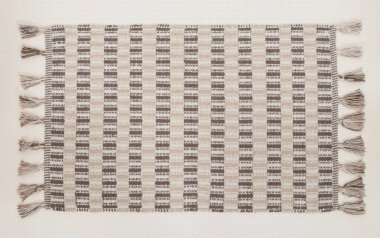 El örgüsü örülmüş ve örülmüş halı, yüksek çözünürlüklü moda desenleri ve renkleri olan halılar