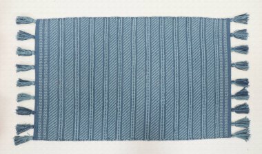 El örgüsü örülmüş ve örülmüş halı, yüksek çözünürlüklü moda desenleri ve renkleri olan halılar