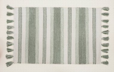 El örgüsü örülmüş ve örülmüş halı, yüksek çözünürlüklü moda desenleri ve renkleri olan halılar