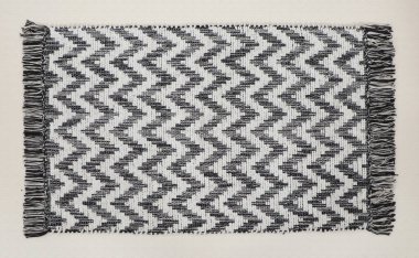 El örgüsü örülmüş ve örülmüş halı, yüksek çözünürlüklü moda desenleri ve renkleri olan halılar