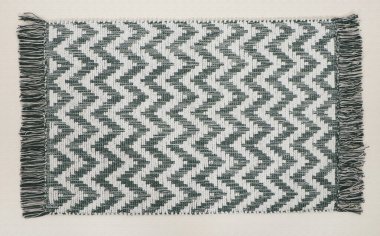 El örgüsü örülmüş ve örülmüş halı, yüksek çözünürlüklü moda desenleri ve renkleri olan halılar