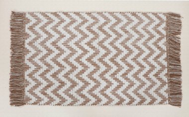 El örgüsü örülmüş ve örülmüş halı, yüksek çözünürlüklü moda desenleri ve renkleri olan halılar