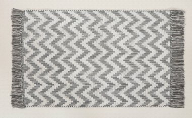 El örgüsü örülmüş ve örülmüş halı, yüksek çözünürlüklü moda desenleri ve renkleri olan halılar