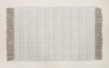 El örgüsü örülmüş ve örülmüş halı, yüksek çözünürlüklü moda desenleri ve renkleri olan halılar