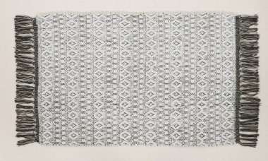 El örgüsü örülmüş ve örülmüş halı, yüksek çözünürlüklü moda desenleri ve renkleri olan halılar