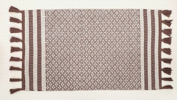 El örgüsü örülmüş ve örülmüş halı, yüksek çözünürlüklü moda desenleri ve renkleri olan halılar