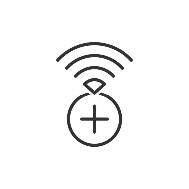 Wifi Simgesi Sembol Vektörü Ekle