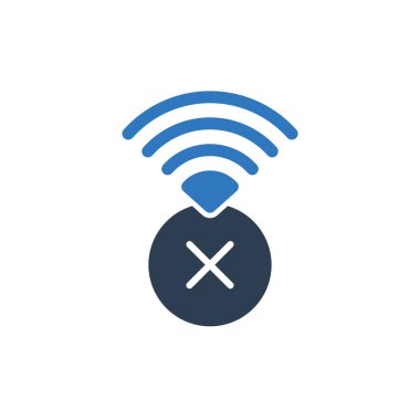 Bağlantısız Simge İmzalama Sembol Vektörü