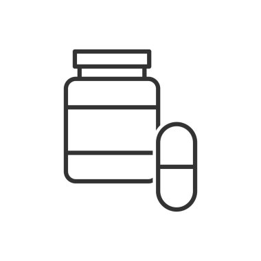 Eczane Şişe Simgesi - Ek Simgesi