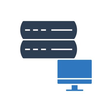 Sunucu Bilgisayar Simgesi İmzalama Sembolü