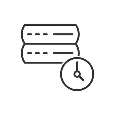 Sunucu Saati Simgesi İmzalama Sembolü