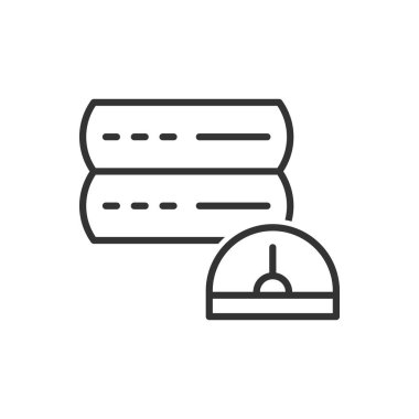 Sunucu Hızı Simgesi İmza Sembolü