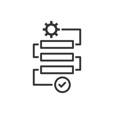 Simge İşleniyor - Akış Çizelgesi Simgesi Simgesi