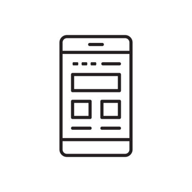 Şablon Simgesi - Düzen Simgesi Simgesi