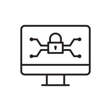 Siber Güvenlik Simgesi - Şifreleme Simgesi