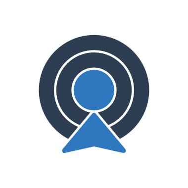 Gps Yönlendirme Simgesi Sembolü