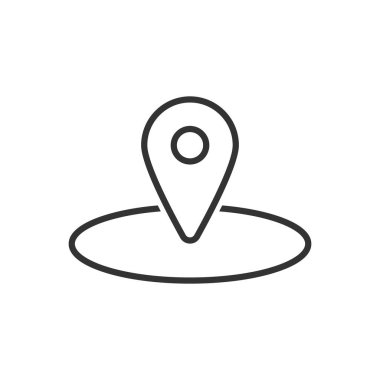 Konum Haritası Pin Simgesi İmza Sembolü