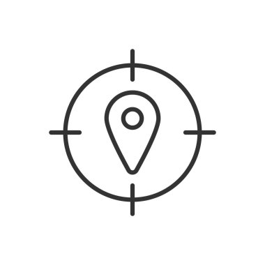 Konum Hedef Simgesi Sembolü