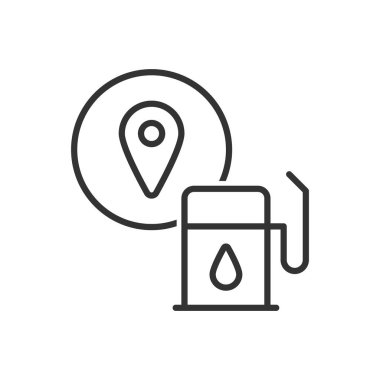 Yakıt İstasyonu Konum Simgesi - Adres Simgesi