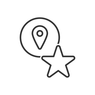 Favori Konum Simgesi Sembolü