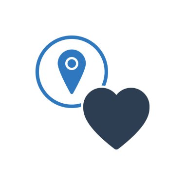 Favori Konum Simgesi Sembolü