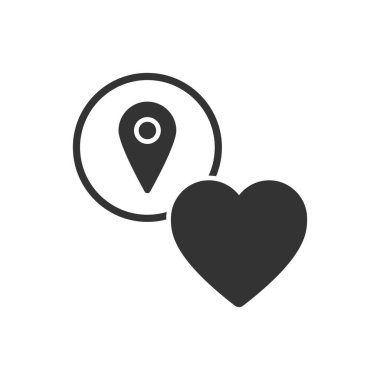 Favori Konum Simgesi Sembolü