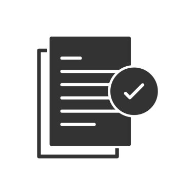 Teftiş Belgesi Simgesi İmzalama Sembolü